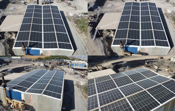 Foça Ege Demir Geri Dönüşüm ve Kazanım 440 kWp çatı GES